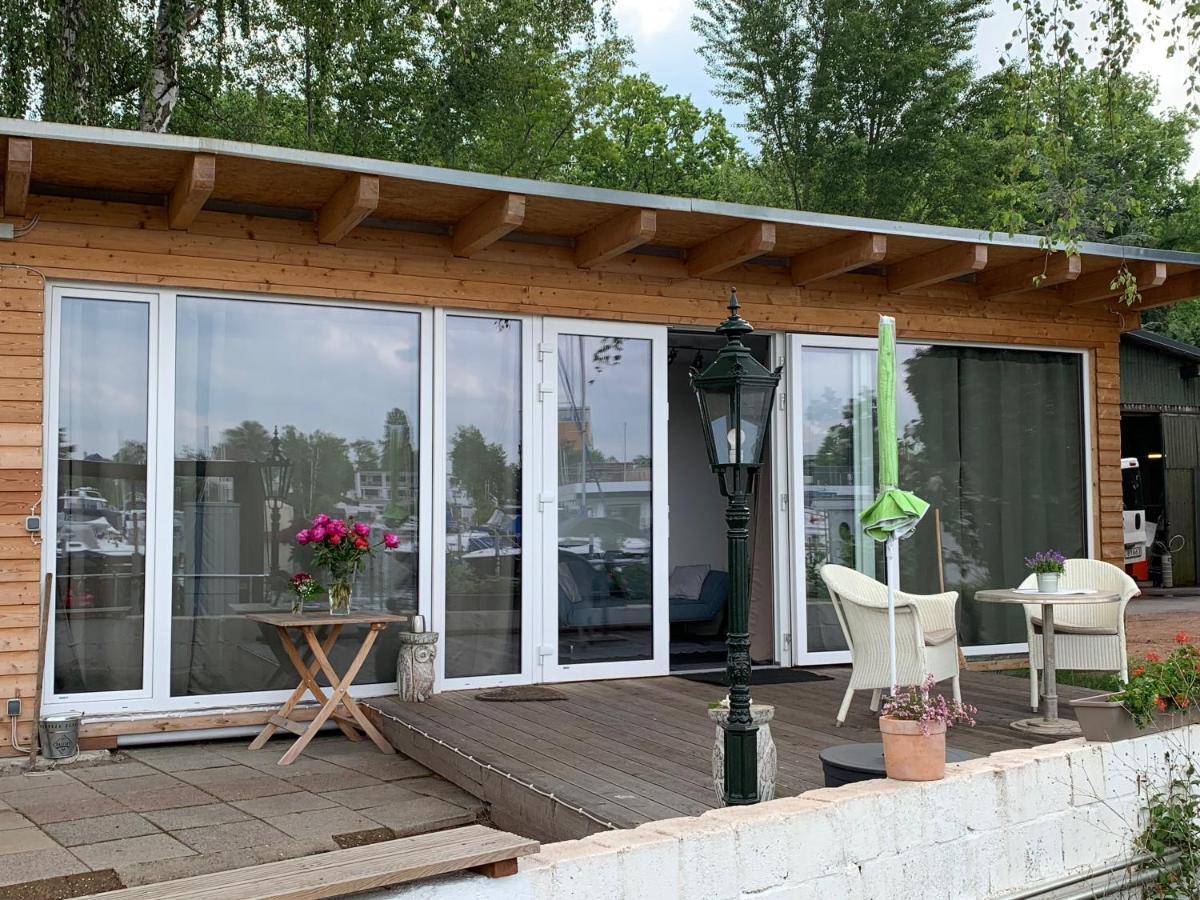 Tiny House Oder Ferienwohnung Auf Der Sunset Marina เบอร์ลิน ภายนอก รูปภาพ