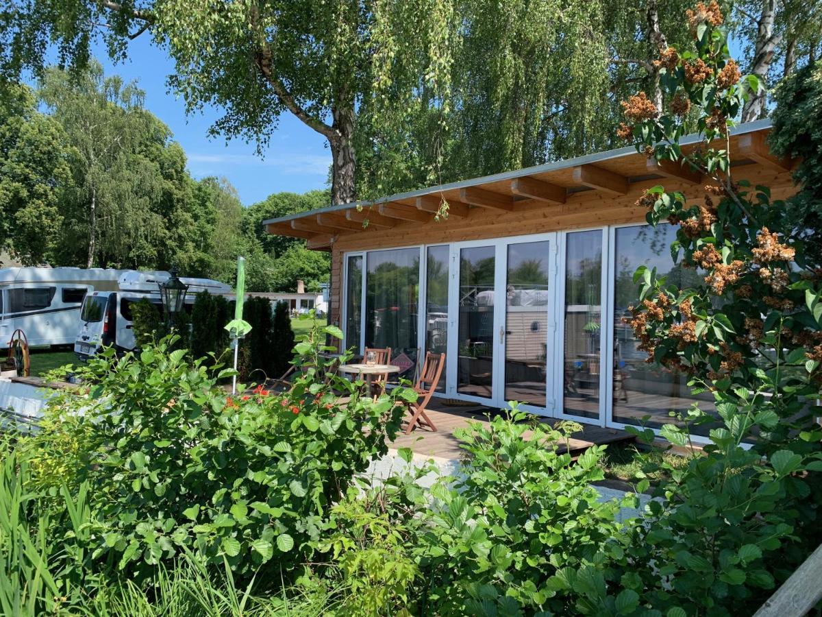 Tiny House Oder Ferienwohnung Auf Der Sunset Marina เบอร์ลิน ภายนอก รูปภาพ