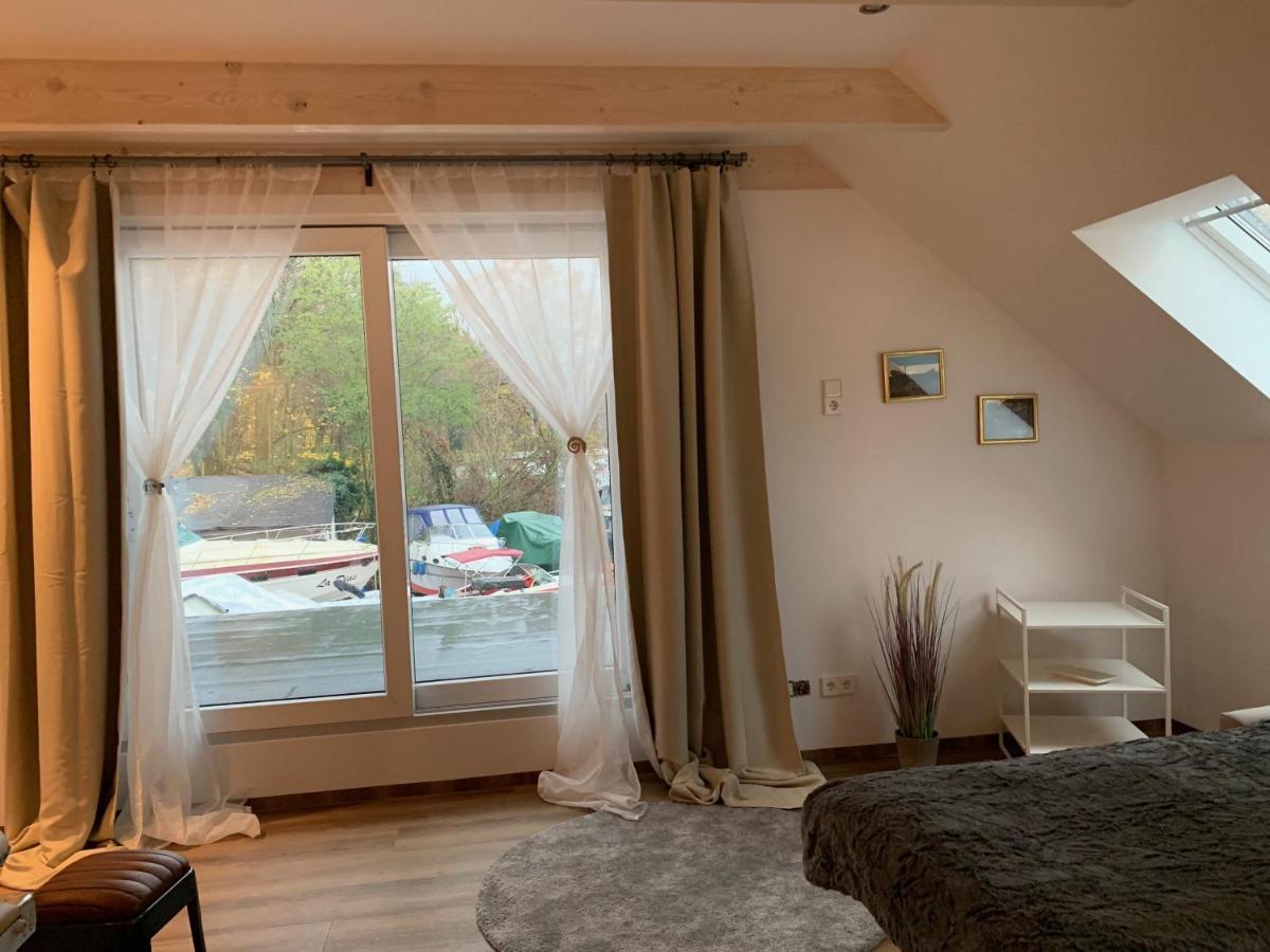 Tiny House Oder Ferienwohnung Auf Der Sunset Marina เบอร์ลิน ภายนอก รูปภาพ