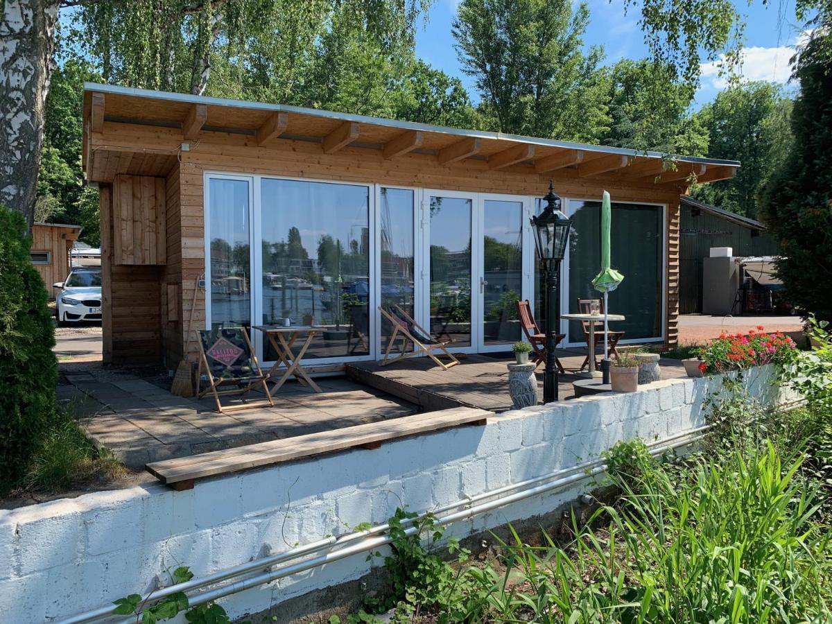 Tiny House Oder Ferienwohnung Auf Der Sunset Marina เบอร์ลิน ภายนอก รูปภาพ