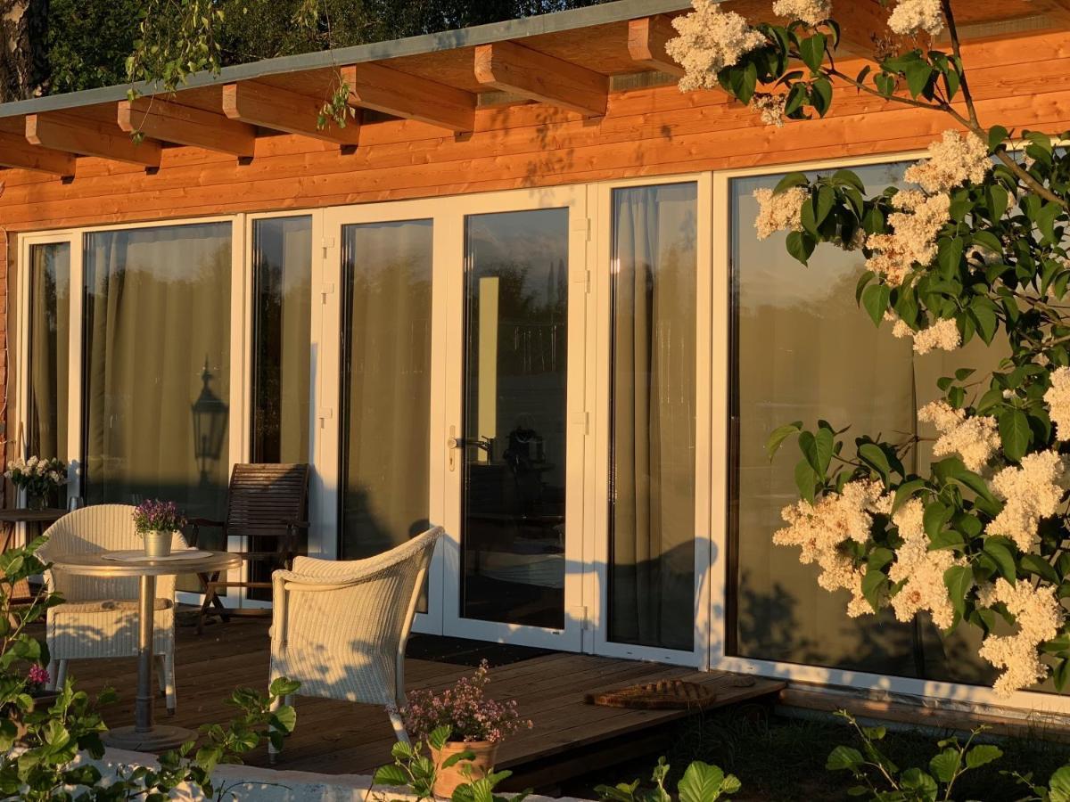 Tiny House Oder Ferienwohnung Auf Der Sunset Marina เบอร์ลิน ภายนอก รูปภาพ