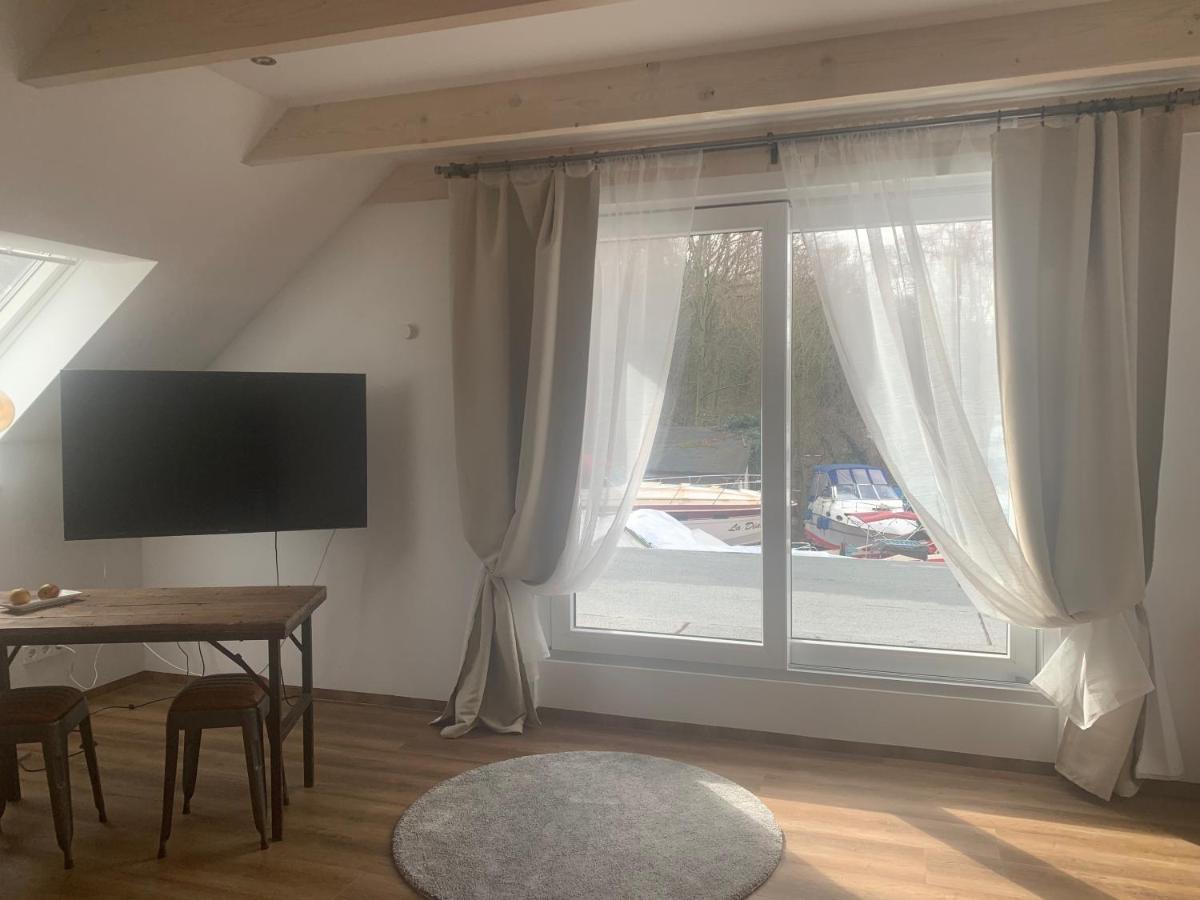 Tiny House Oder Ferienwohnung Auf Der Sunset Marina เบอร์ลิน ภายนอก รูปภาพ