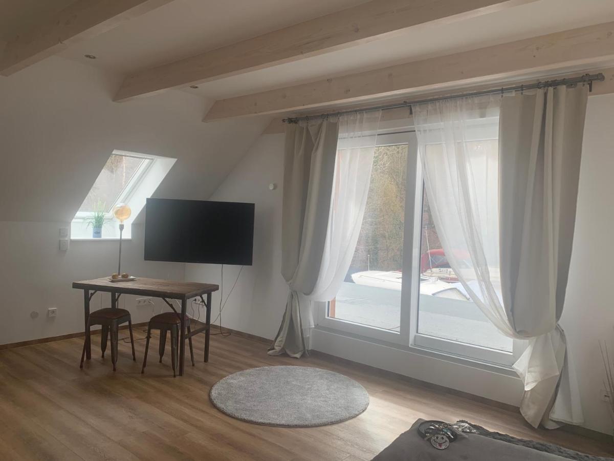 Tiny House Oder Ferienwohnung Auf Der Sunset Marina เบอร์ลิน ภายนอก รูปภาพ