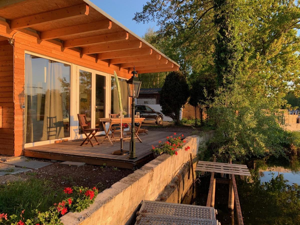 Tiny House Oder Ferienwohnung Auf Der Sunset Marina เบอร์ลิน ภายนอก รูปภาพ