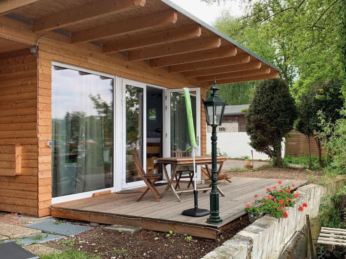 Tiny House Oder Ferienwohnung Auf Der Sunset Marina เบอร์ลิน ภายนอก รูปภาพ