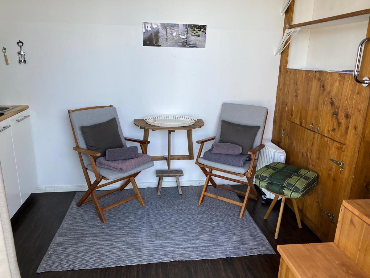 Tiny House Oder Ferienwohnung Auf Der Sunset Marina เบอร์ลิน ภายนอก รูปภาพ