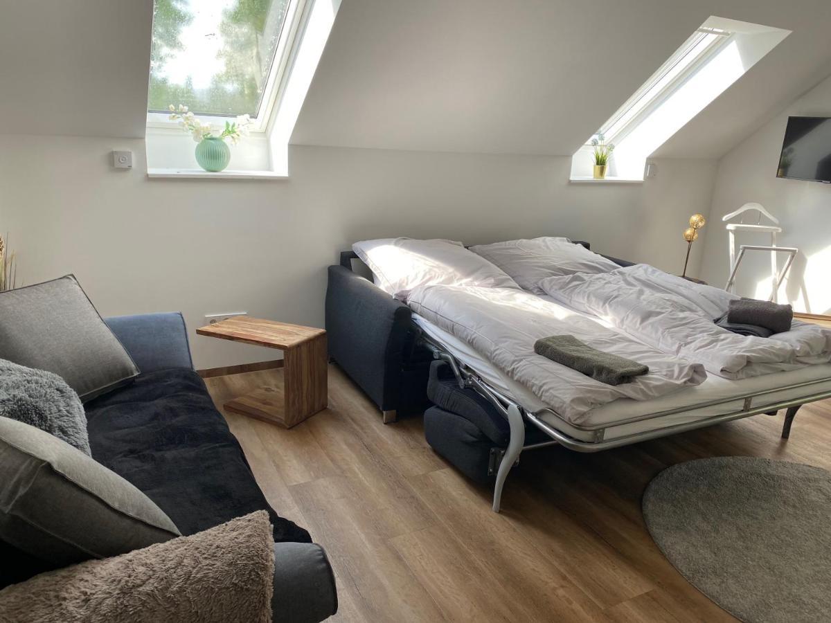 Tiny House Oder Ferienwohnung Auf Der Sunset Marina เบอร์ลิน ภายนอก รูปภาพ