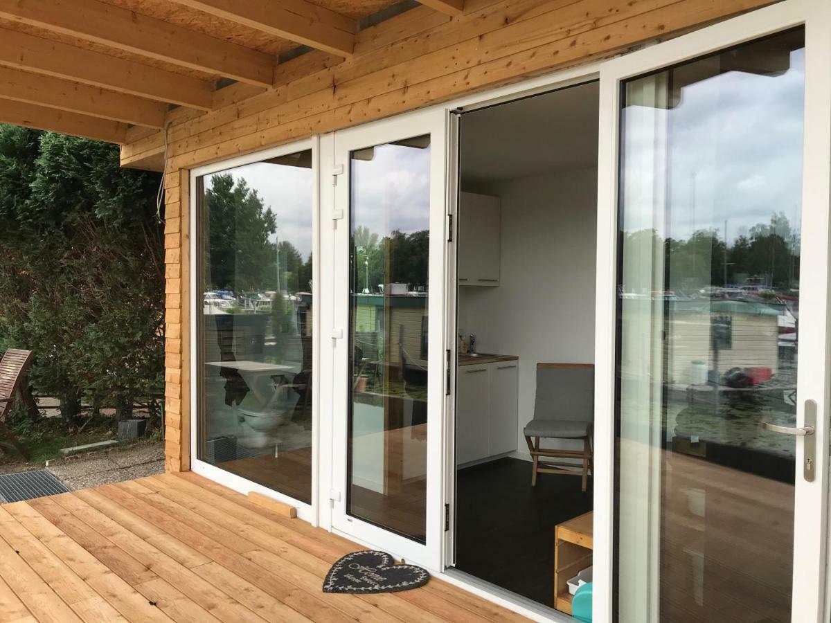 Tiny House Oder Ferienwohnung Auf Der Sunset Marina เบอร์ลิน ภายนอก รูปภาพ