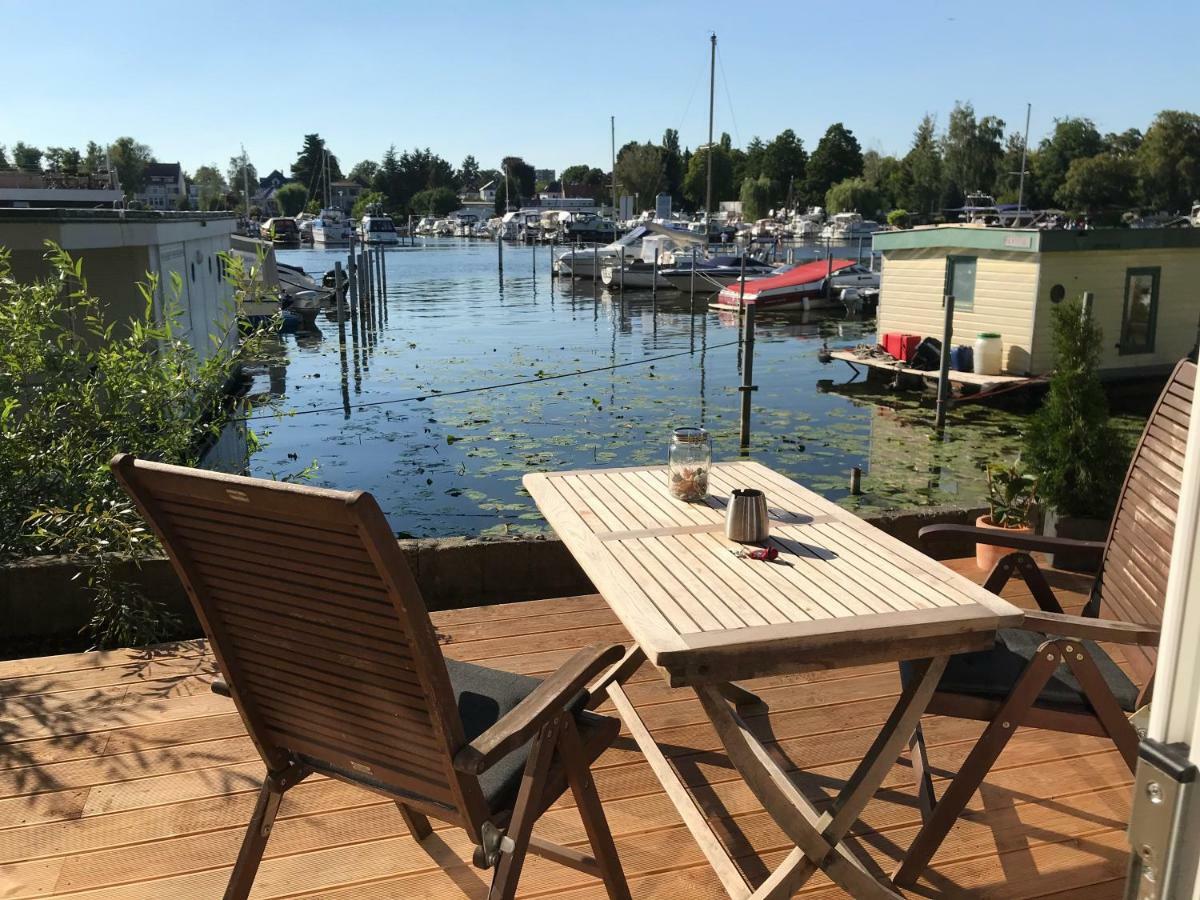 Tiny House Oder Ferienwohnung Auf Der Sunset Marina เบอร์ลิน ภายนอก รูปภาพ