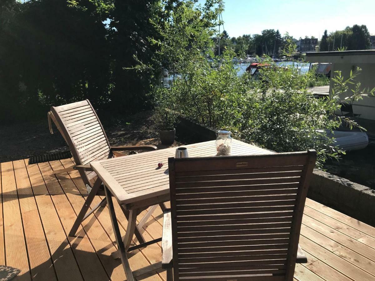 Tiny House Oder Ferienwohnung Auf Der Sunset Marina เบอร์ลิน ภายนอก รูปภาพ