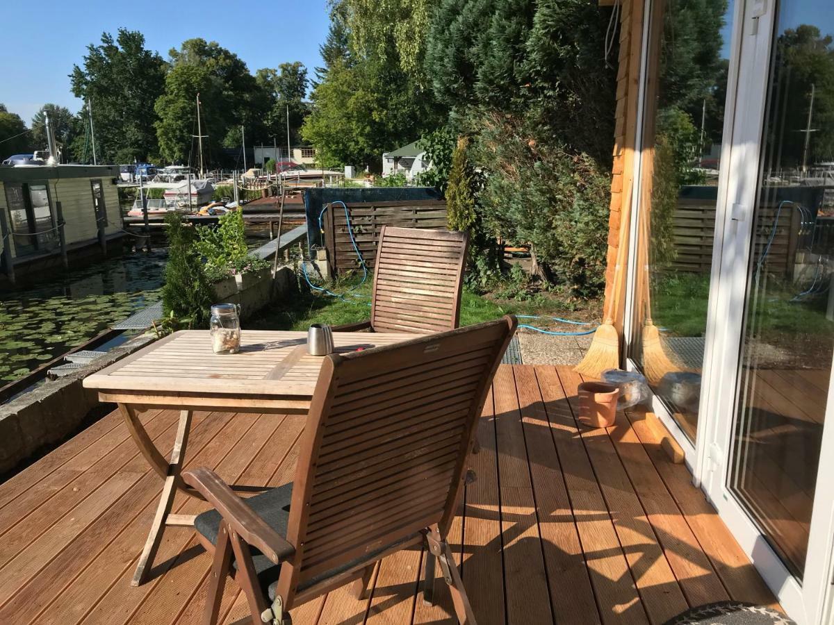 Tiny House Oder Ferienwohnung Auf Der Sunset Marina เบอร์ลิน ภายนอก รูปภาพ